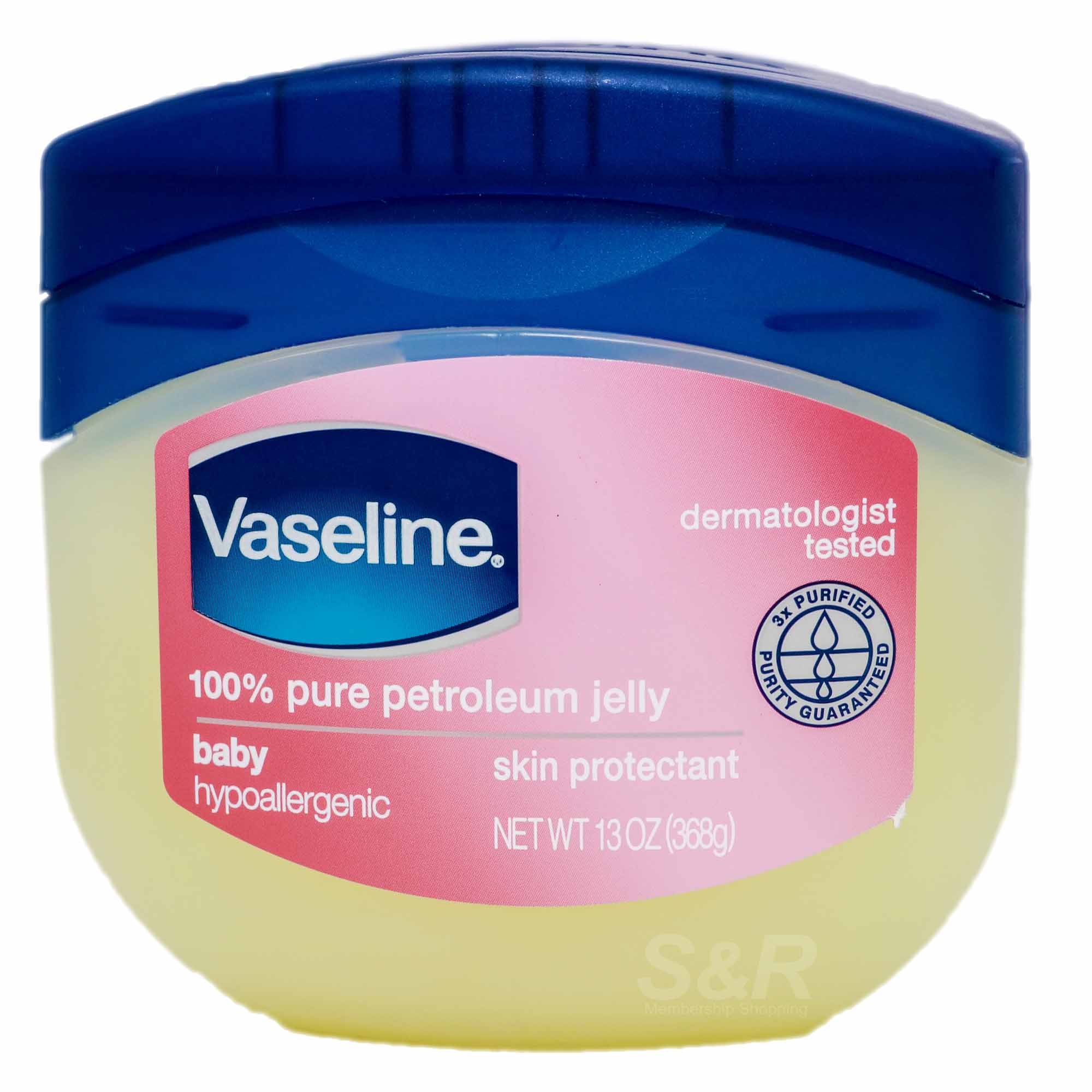 Vaseline Baby Hypoallergenic 100% Pure Petroleum Jelly 368g